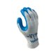 thumbnail image 1 of Guantes de trabajo Atlas Fit unisex de caucho con revestimiento de látex azul/gris L, 1 of 1