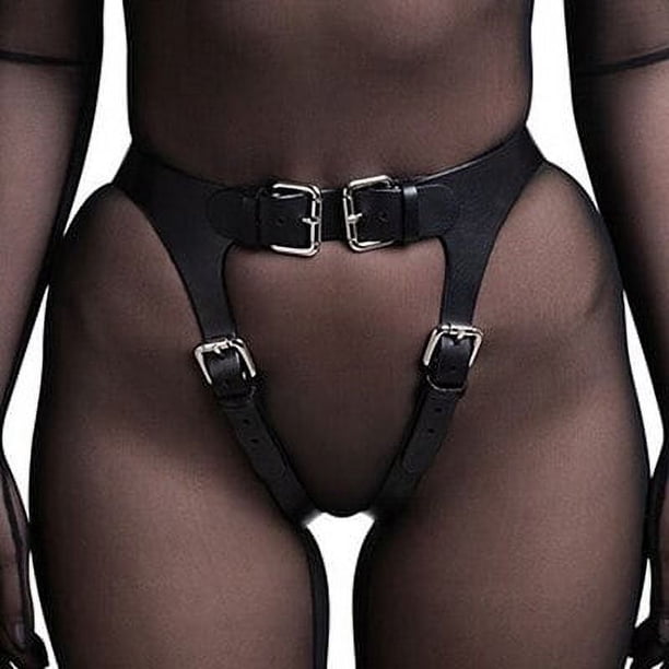 Sexy Bdsm Leather Harness Women Set Bra Body Lingerie Bondage Garter Belt Leg Tight Stockings With Belt Set Sex Shop,Sex toy
