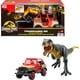 thumbnail image 1 of Set de juguetes Mattel Jurassic Park '93 Classic con T. rex y vehículo, 1 of 3
