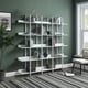 thumbnail image 1 of [VIDEO] 5 Tier Bookcase Home Office Open Bookshelf, Vintage Industrial Style Shelf with Metal Frame, MDF Board (Old Sku WF286176AAK), 1 of 3