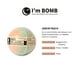 thumbnail image 2 of Bomba De Tina Efervescente Lemon Peach 120g Im Bomb, 2 of 3