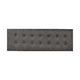 thumbnail image 1 of Respaldo Elegante 1 Plaza Capitone 105x60 Cm Gris Claro Lino Botones, 1 of 3