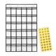 thumbnail image 4 of Bolsa de Almacenamiento para Gráficos de Bolsillo para El Aula, Organizador Colgante para El Aula, Organizador de Tarjetas de Bolsillo para El Hogar Blanco, 4 of 5