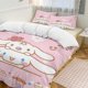 thumbnail image 1 of Cinnamoroll Quilt Set Thicken Soft 3 Pieces Bedding Set All Season Duvet Cove with 2 Pillowcases for Adult Women Girls Teens Home Room Decor, 1 of 5