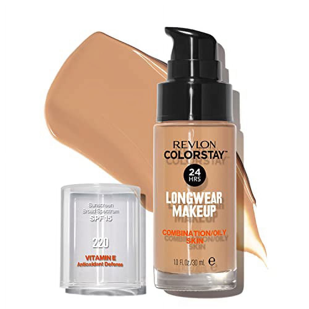 Base Líquida Revlon Maquillaje Facial Colorstay Piel Mixta