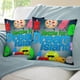 thumbnail image 3 of Batalla por la Isla de los Sueños Fundas de almohada de terciopelo con tema, regalos de funda de almohada, decoración para el hogar, cojín de lanzar, regalo de cumpleaños para fans y parejas.66*66cm., 3 of 6