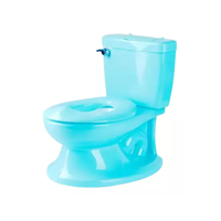 Genérico - Pelela De Aprendizaje Tipo Wc Con Sonido, Color Celeste