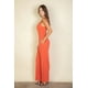 thumbnail image 4 of Saronite Mono Casual Suave de Tirantes Finos con Cuello Entallado, Color Óxido (para Mujer), 4 of 4