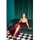 thumbnail image 1 of Vestido Maxi De Terciopelo Con Escote En Forma De Corazón Y Sin Tirantes, 1 of 5