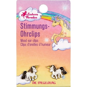 Tienda Lillifee - Aros Con Clip Unicornio - Cambian De Color Según Estado De Ánimo