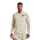 thumbnail image 1 of POLERON UNDER ARMOUR RIVAL TERRY ATHLETIC DEPARTMENT FULL-ZIP BEIGE | 1370355-279 - Talla Xl, 1 of 4