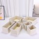 thumbnail image 5 of REGALWOVEN Cubo de Almacenamiento, Cesta de Almacenamiento para Estantes, 1 Paquete Cesta de Almacenamiento Plegable para Organizar Ropa Libros Beige, 5 of 7