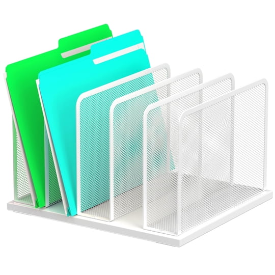 Organizador De Documentos Kuntine.b De 5 Secciones Blanco - 1 Unidad