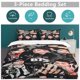 thumbnail image 5 of Kpop BTS Bedding Sets 3 Pieces Warm Soft Duvet Cover Set for Fans Kids Teens Girls Room Decor Lightweight Breathable, 5 of 5