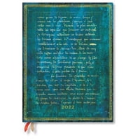 Paperblanks - Agenda 2022 Verne, Twenty Thousand Leagues Ultra Tapa Dura Dia A La Vista