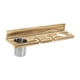 thumbnail image 3 of Soporte para secador de pelo, organizador de herramientas para el cabello, práctico organizador de madera para herramientas de peinado y artículos de, 3 of 5