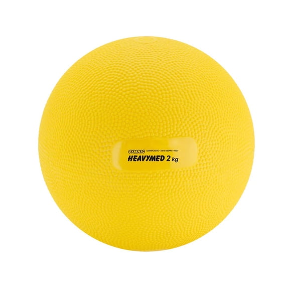 Balón medicinal Gymnic Heavymed 2, 2 kg, amarillo