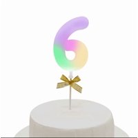 Genérico - Topper Torta Numeral Led 6