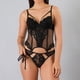 thumbnail image 1 of Corset Encaje Copas Y Ligas Flores Mujer 25483-2, 1 of 2