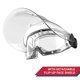 thumbnail image 3 of Gafas de Seguridad Eagle Eyes Antivaho y Antirrayaduras con Protector Facial - Protección 99.9% Rayos UV - Ajuste Universal y Ligero (Transparente), 3 of 9
