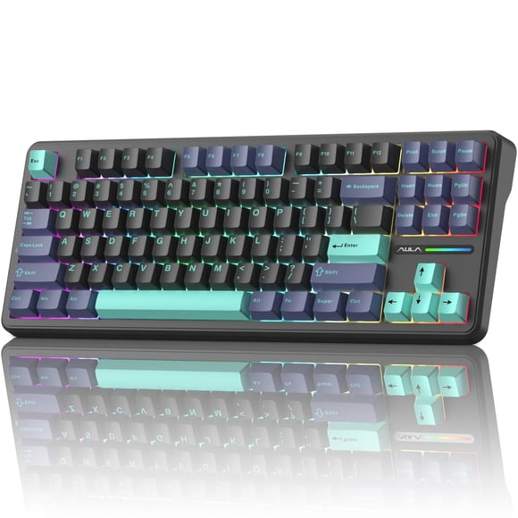 Teclado Mecánico BlueEnss F87 Pro Inalámbrico RGB TKL