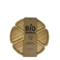 Decogreen - Tabla De Picoteo Bio Bamboo Flor 30 Cm