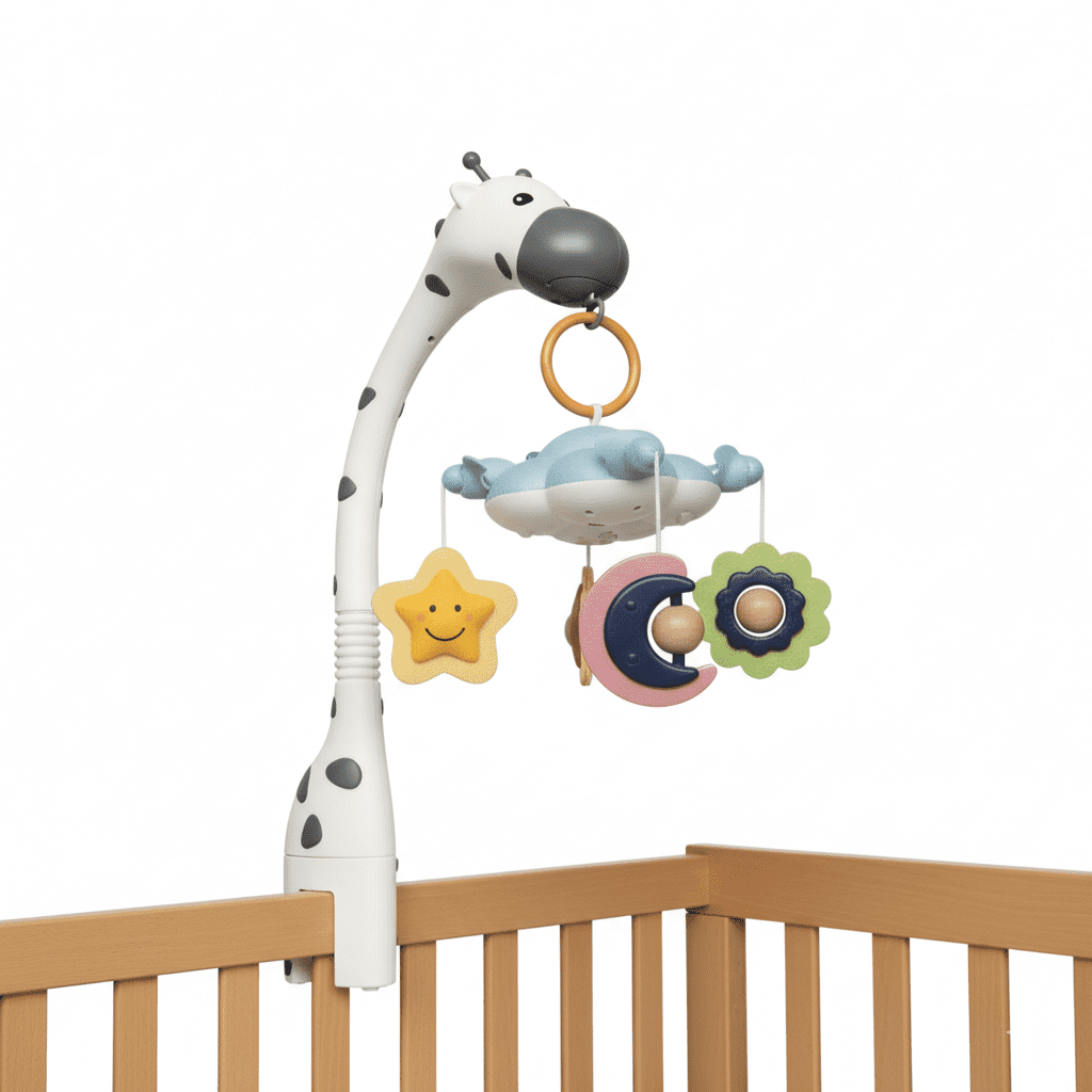 Móvil Y Proyector Luz Espanta Cuco Control Tm177 Lubabycas