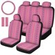 thumbnail image 1 of Cobertor de Asiento Sino Salected 12 Piezas Estilo Baja Rosa, 1 of 7