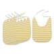 thumbnail image 3 of Babero impermeable para comer 5X, protector de ropa reutilizable para la hora de comer, amarillo, 3 of 5