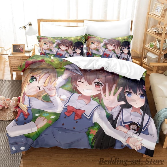 Wataten! An Angel Flew Down to Me Bedding Set Bed Set Adult Kid Bedroom Duvetcover Sets