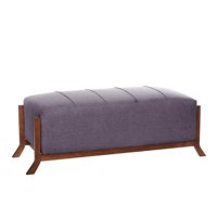 Latam Home - Banqueta Marsella Lino Gris Oscuro