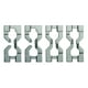 thumbnail image 3 of Puzzle BePuzzled Reloj de Arena Hanayama Metal Nivel 6 Mensa 12+, 3 of 3