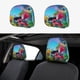 thumbnail image 1 of Trolls Funda Protectora Universal para Reposacabezas de Coche, Funda Elástica para Reposacabezas de Asiento de Auto, Funda de Tela Antipolvo, Accesorios de Interior 2 Piezas, 1 of 6