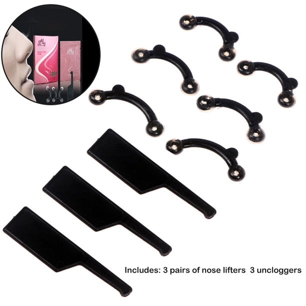 1set Women Nose Up Clip 3 Sizes Beauty Nose Up Lifting Bridge Shaper Massage Tool No Pain Nose Shaping Clip Clipper