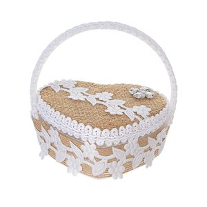 Bothyi - Caja Para Anillos De Boda Con Soporte Para Anillos Para Obsequios De Fiesta, Ceremonias Y Eventos, Estilo A