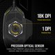 thumbnail image 4 of Ratón Gaming CORSAIR NIGHTSWORD RGB 18.000 DPI Negro, 4 of 8
