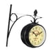 thumbnail image 4 of Reloj De Pared Europeo De Doble Cara Para Patio, Exterior Y Jardín, 4 of 5