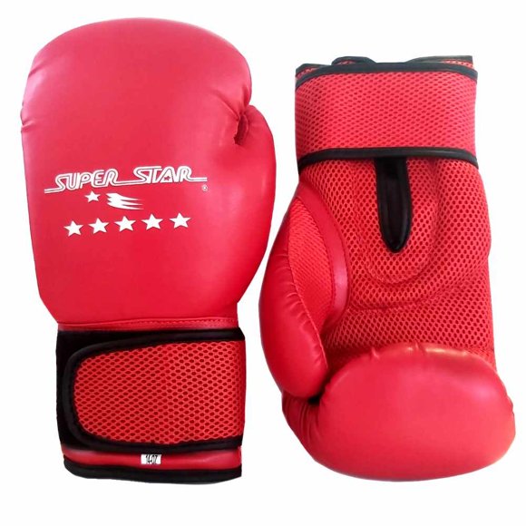 Guantes de Box con Ventilación Rojo Super Star