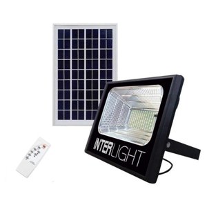 Genérico - Foco Proyector Led Panel Solar 40W 6000K