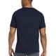 thumbnail image 5 of Camiseta Puma para hombre con cuello redondo, cuello redondo, color azul marino y gris, algodón S, 5 of 7