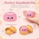 thumbnail image 4 of Pelota antiestrés Squishy Stantam, juguete bao bun tipo dumpling, 4 of 7