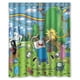 thumbnail image 1 of Cortina de ducha infantil de dibujos animados de Finn y Jake Hora de Aventuras, juego de cortina de baño con ganchos, tamaño 60 x 72 pulgadas, 1 of 3