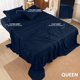 thumbnail image 2 of Juego de sábanas Utopia Bedding Queen de microfibra cepillada, color azul marino, 2 of 7