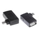 thumbnail image 2 of Adaptador De Host Micro USB 2.0 OTG De ángulo De 90 Grados De 2 Piezas Con Alimentación USB, 2 of 4