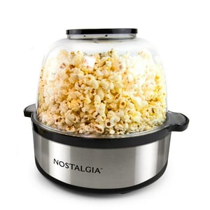 Mezclador Eléctrico Popcorn Maker Nostalgia Classic, 5.6 L, 24 Tazas