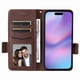 thumbnail image 3 of Funda Cartera para iPhone Air Tapa Flip con Ranuras y Soporte Marrón, 3 of 5