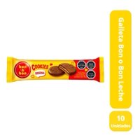 Arcor - Pack 10 Galleta Bon O Bon Leche 95 Gr
