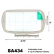 thumbnail image 2 of Aro de bordado Sew Tech 100x170 mm SA434 EF71, 2 of 6