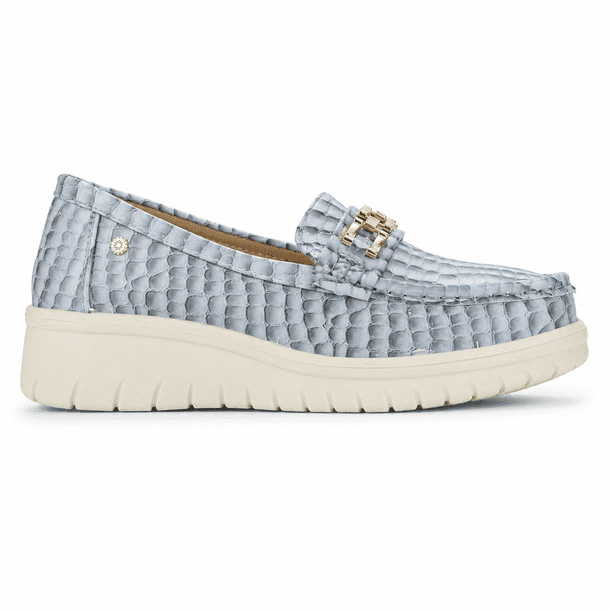 Mocasin Azul Mujer Casual Chalada Rioja