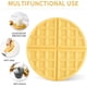 thumbnail image 3 of Salvamanteles de silicona, salvamanteles de silicona para ollas y sartenes calientes, soporte para ollas resistente al calor para mesa y encimera, waffle,, 3 of 6